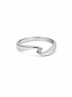 Ring Comete Woman Solitari in Gold Diamante ANB658